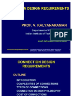 Connection Design Requirement