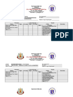 Online Kumustahan Intervention Template