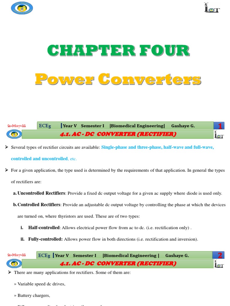 Pe Bio CH4 PDF Rectifier Alternating Current
