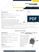 Manual Tripode para Espacios Confinados