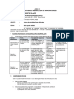 Informe Horas Adicionales