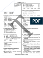 Quimica-In-3: Exámenes Unsaac, San Marcos, Uni Y Otros