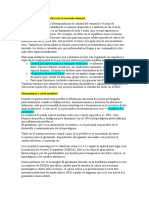 Regulación vía dolor y sensación dolorosa