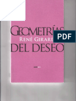 Geometrias Del Deseo Rene Girard