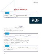 DẠNG 5-TIẾP TUYẾN VỚI ĐƯỜNG TRÒN