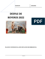 Plan de Contingencia Desfile de Boyeros 2022