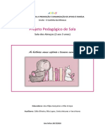 Projeto Pedagógico - Sala Dos Abraços 2017.2018