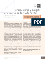 Codependencia, Estrés y Deporte en Mujeres de San Luis Potosí