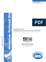 Specifications for Standard Steel Doors and Frames _ SDI-100