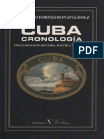 Leopoldo Fornés-Bonavía Dolz - Cuba Cronología 5 Siglos de Historia, Política y Cultura