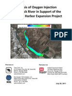 61 Analysis of Oxygen Injection in The Back River July 26, 2011