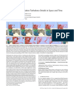 Predicting High-Resolution Turbulence Details in Space and Time