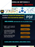 Lean Manufacturing Heijunka Ingenieria de Metodos Caso de Exito