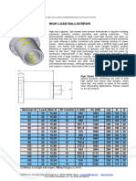 High Load Ballscrews: (I) Minimun Nut Length W Ith W Ipers. Without Flange L L-H+10