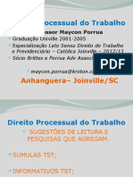 Direito+Processual+Do+Trabalho+ +aula+1