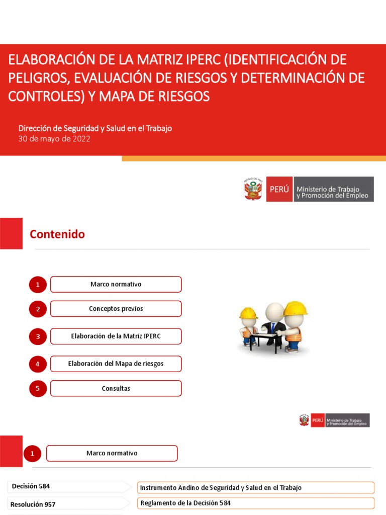 Matriz IPERC y Mapa de Riesgos | PDF | Riesgo | Regulación