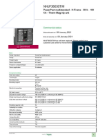 NHJF36030TW: Product Data Sheet