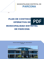 Plan de Continuidad Operativa Iberia 2022