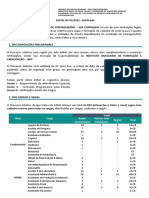 Edital Processo Seletivo 01 2022