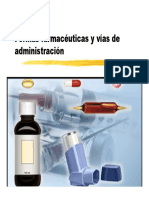 PRESENTACIÓN - Vias de Administracion Farmacologia