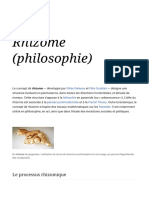 Rhizome (Philosophie) - Wikipédia
