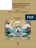 Testimonios Antropológicos de La Pandemia Por COVID-19 en América Tomo I. 