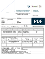 SGS Job Application Form 2022-2023