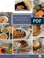 Villalba Desayunos y Meriendas Veganos - Lic. M. Manuzza