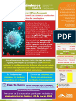 Cuidados Covid aumentan en Chile y Tarapacá