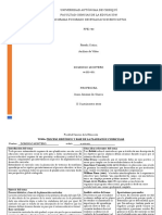 Análisis del proceso histórico y bases de la planificación curricular