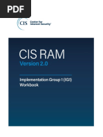 CIS RAM For IG1 Workbook v21.10.25