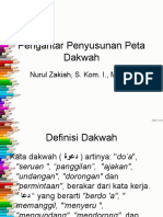 Pengantar Penyusunan Peta Dakwah