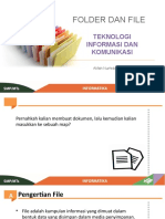 Pertemuan 2 - (Folder Dan File)