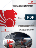 Materi Safety Management System For Ground Handling