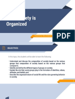 How Society is Organized: Groups Within Society