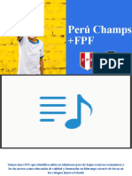 Presentación Centros de Desarrollo FPF Peru Champs