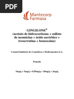Bula do Conacort: Creme e Pomada | PDF | Dermatite | Gravidez