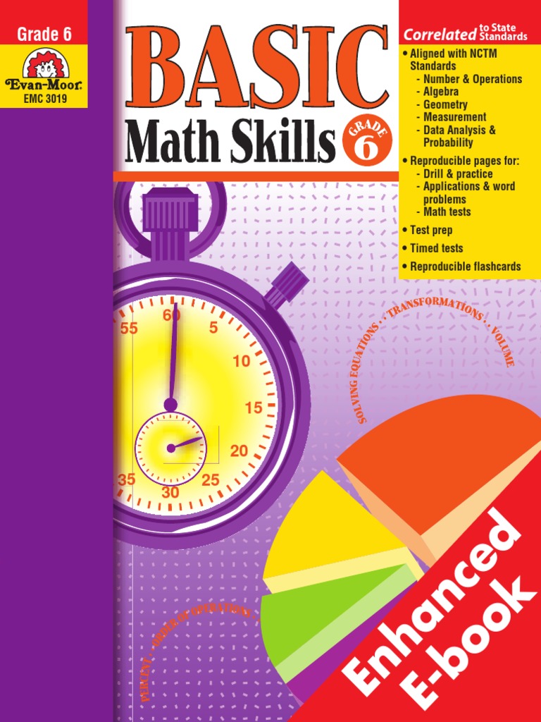 Basic Math Skills Grade 6 | PDF | National Council Of Teachers Of