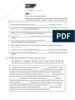 Unit 5 Language Quiz: Part A Key Vocabulary