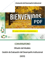 Conversatorio MGC GEDI