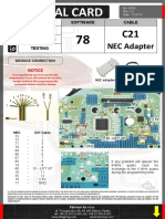 NEC Adapter NEC Adapter NEC Adapter NEC Adapter: Notice Notice