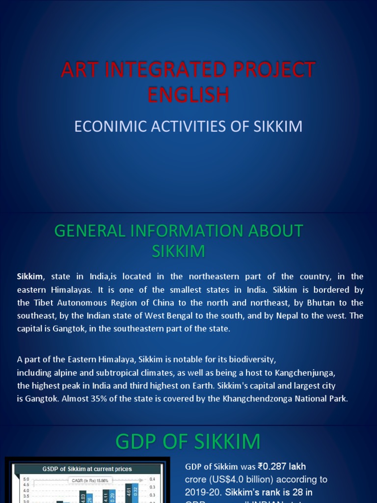 Art Integrated Project English | PDF | Economies | Agriculture