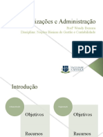 Organizações e Administração