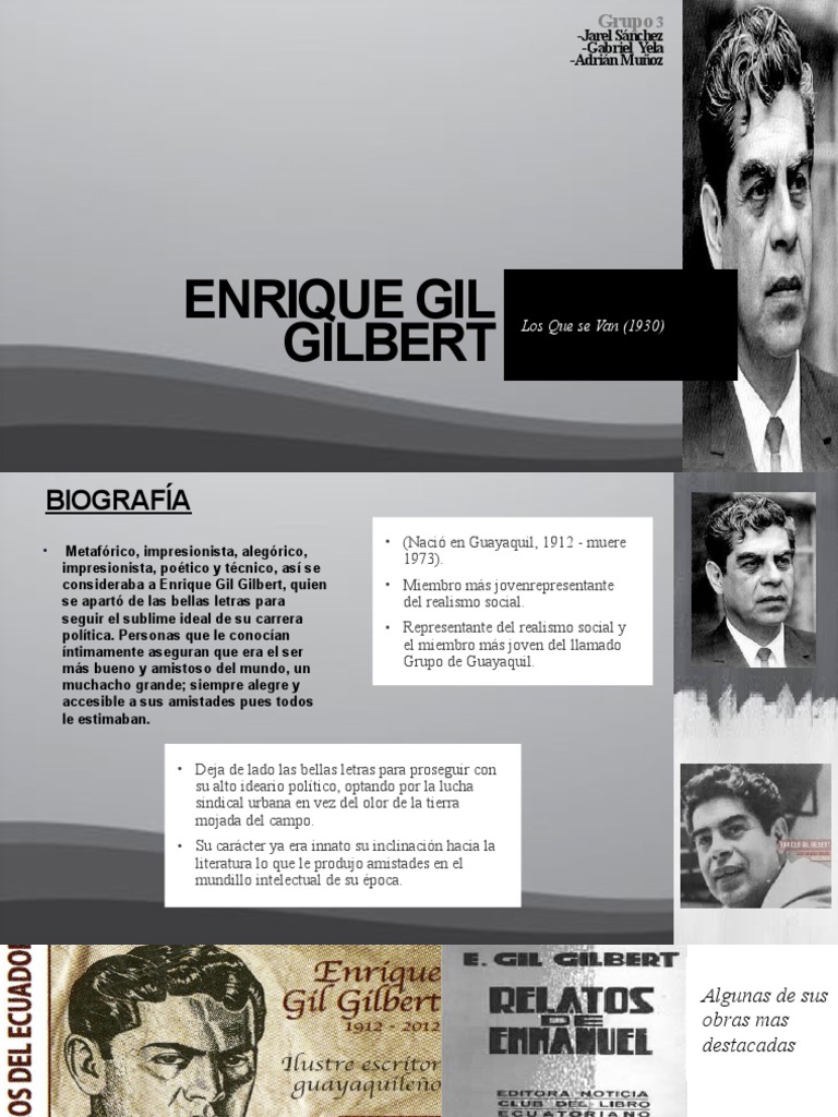 Enrique Gil Gilbert | PDF