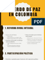 Acuerdo de Paz en Colombia