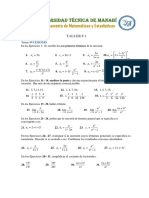 TALLER No 1. Sucesiones y Series