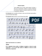 Letra de Carta