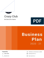 Crazy Club Business Plan