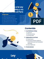 Introducción A La Ley Sarbanes-Oxley y Su Aplicación en El Perú