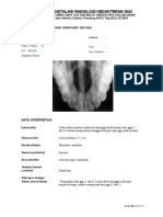 1 - Interpretasi Oklusal Ra - X